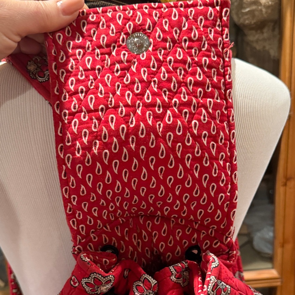 Vera Bradley Floral Quilted Backpack - Picture 2 of 8
